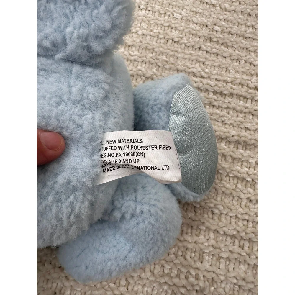 Kaisiyang International Bunny Plush Blue Stuffed Animal 11in Lovey Kids Toy 2022